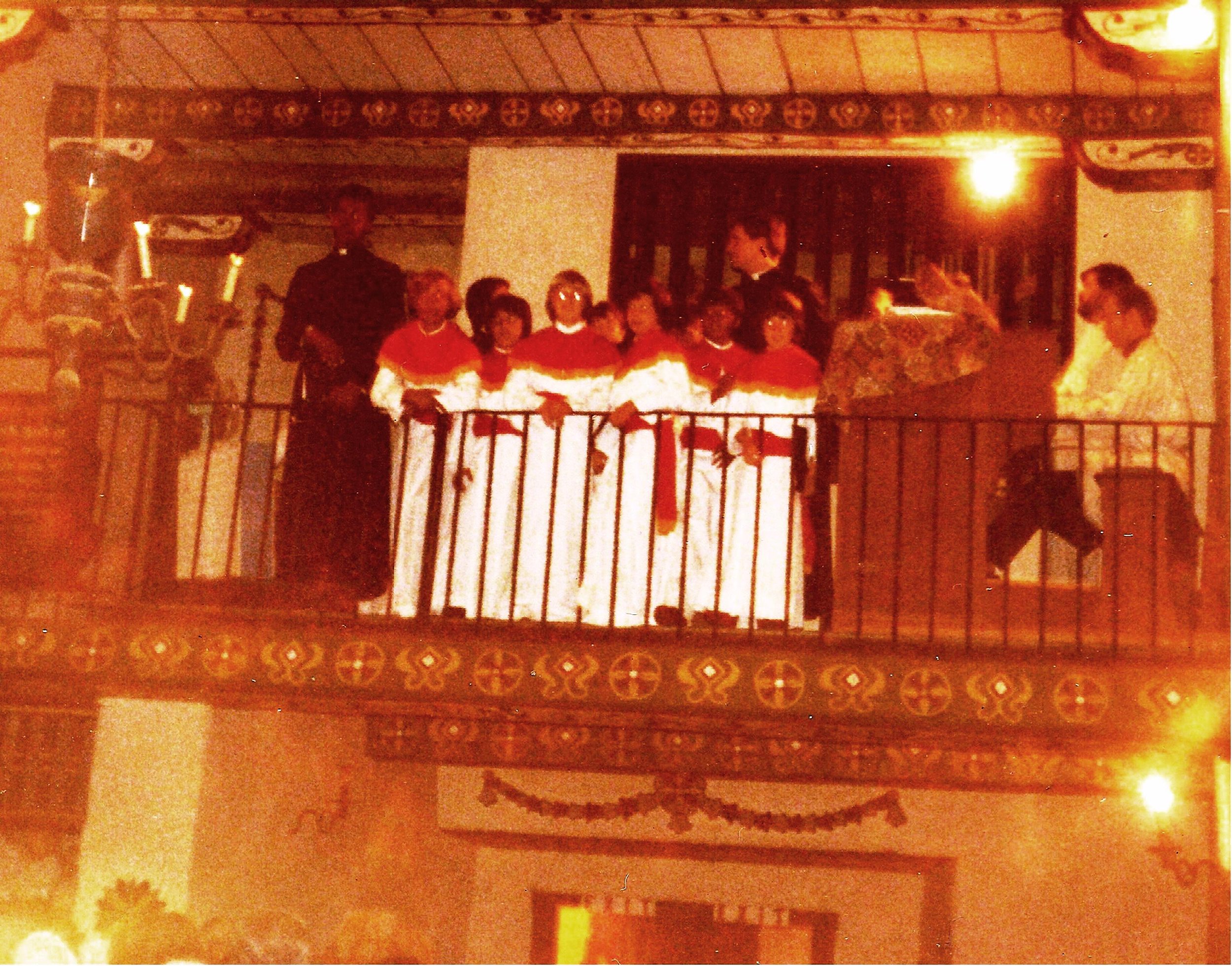Schola at Capistrano Fiesta 1977