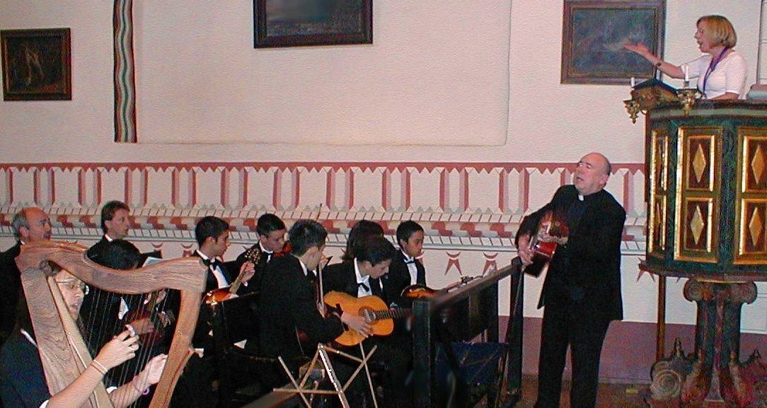 Vespers at San Fernando Mission